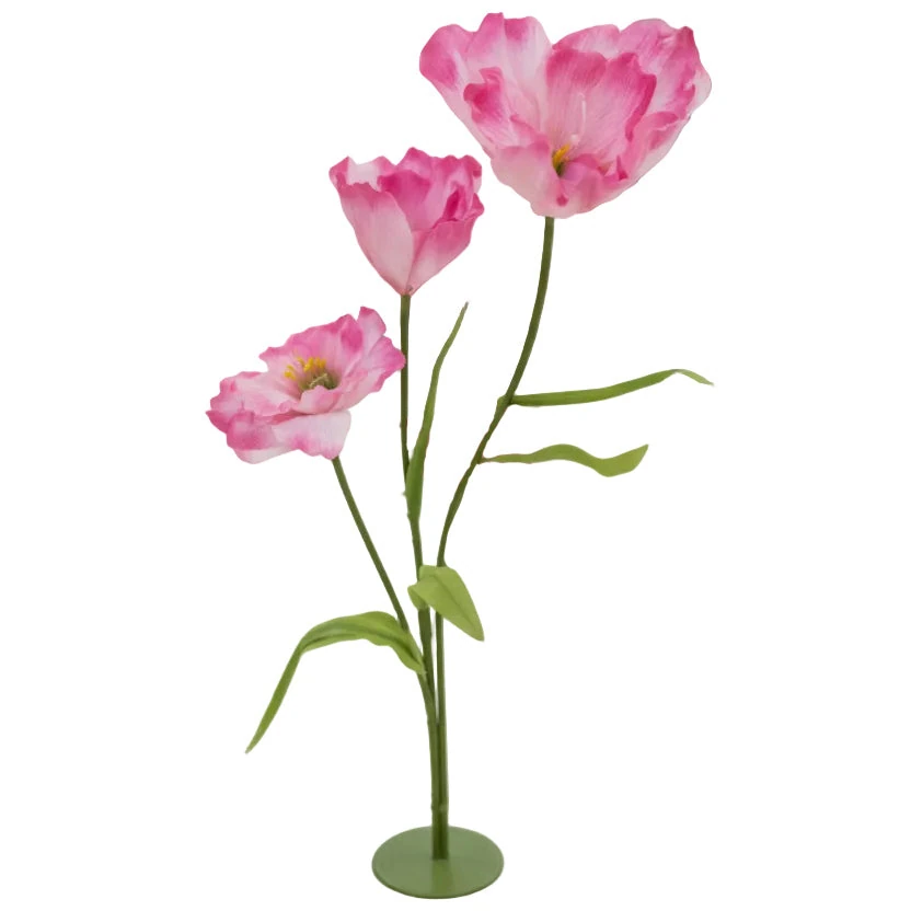 Artificial Large poppy hot pink 1x1.2x1.5m